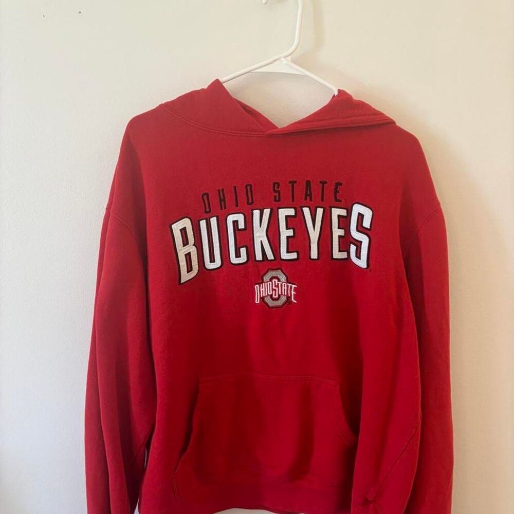 Ncaa Men's Red Hoodie